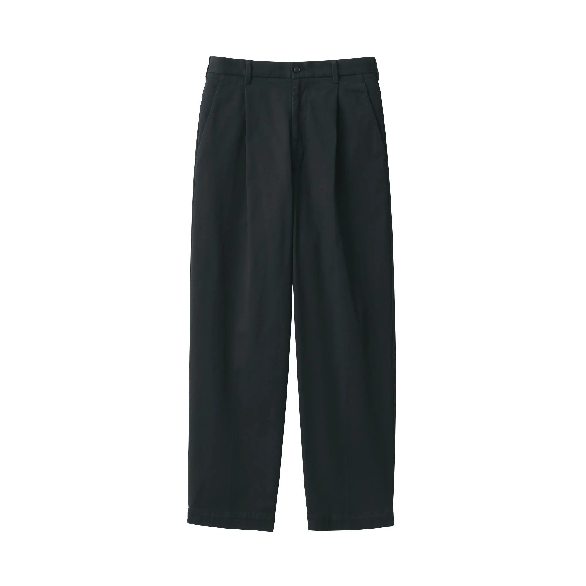 Men's Stretch Chino Darted Wide Pants (L29)