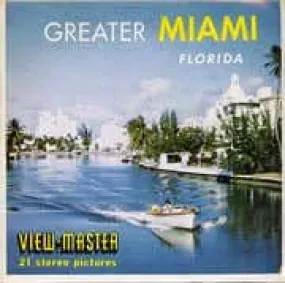 Miami (Greater) - View-Master  3 Reel Packet - 1960s views - vintage - (ECO-A963-S5)