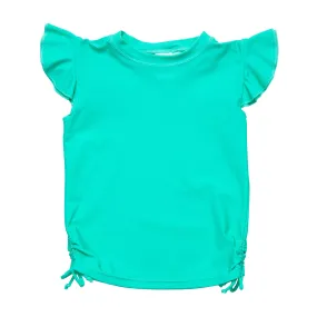 Mint Sustainable Flutter Sleeve Rash Top