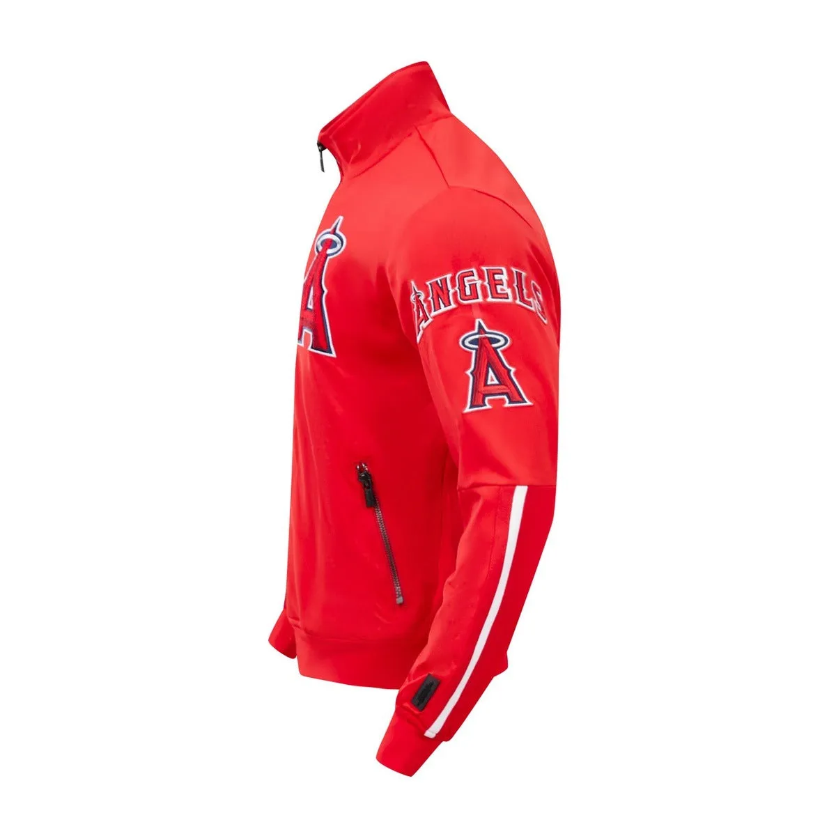 MLB LOS ANGELES ANGELS CLASSIC MEN'S TRACK JACKET (RED)