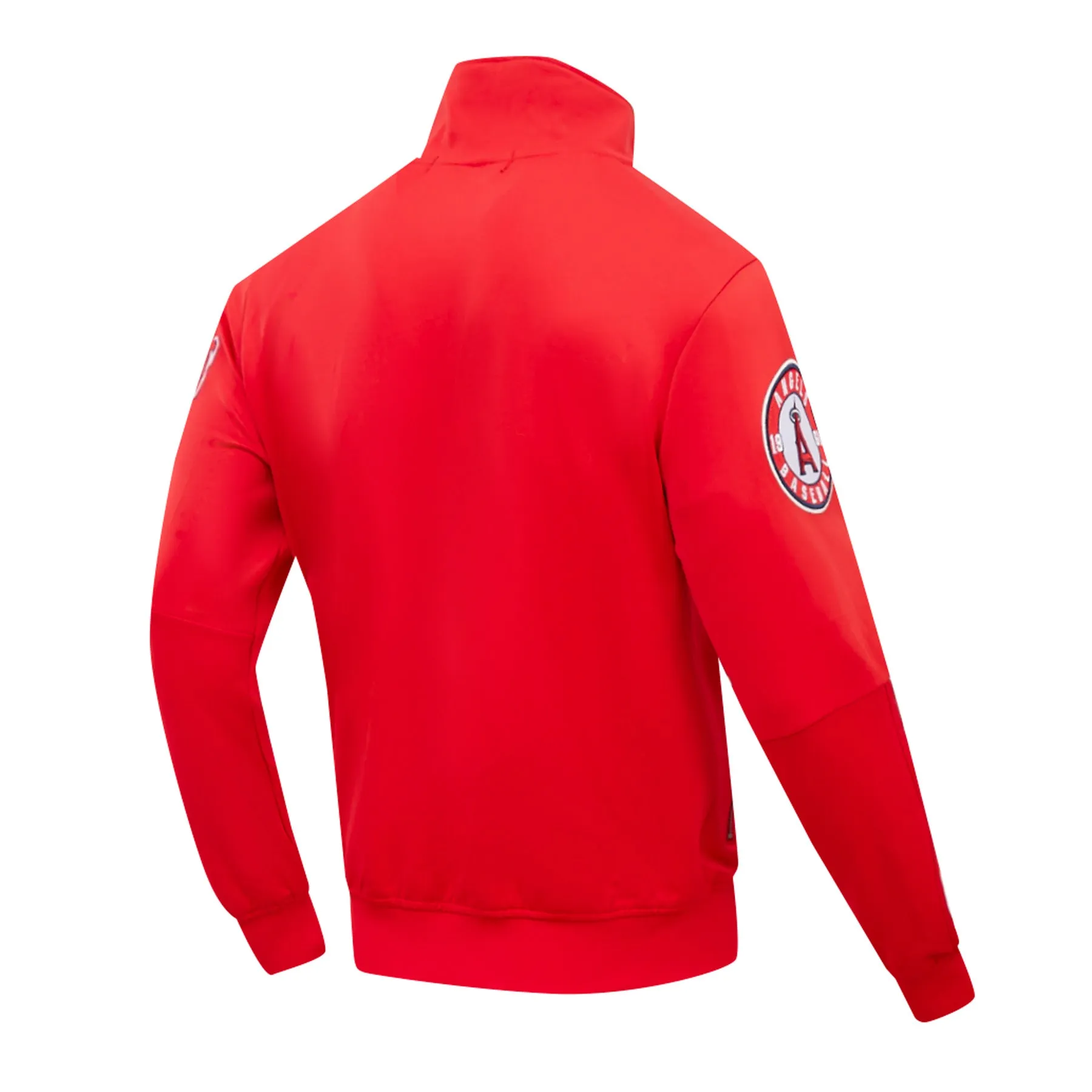 MLB LOS ANGELES ANGELS CLASSIC MEN'S TRACK JACKET (RED)