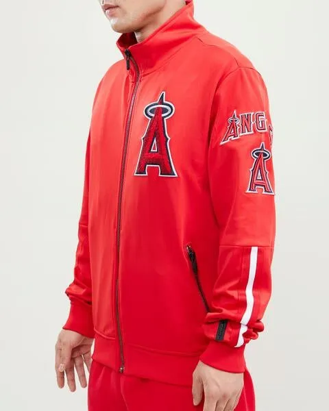 MLB LOS ANGELES ANGELS CLASSIC MEN'S TRACK JACKET (RED)