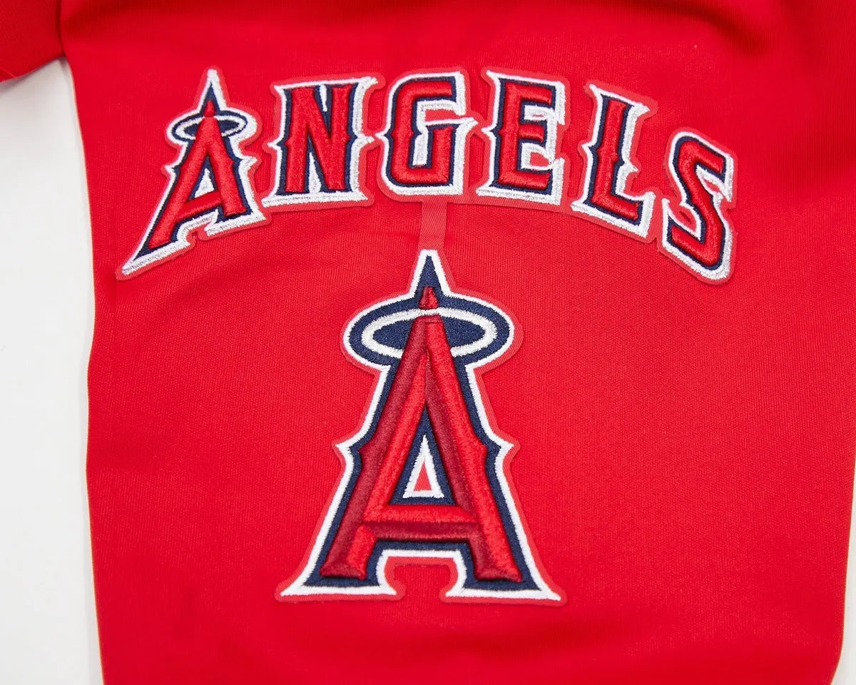 MLB LOS ANGELES ANGELS CLASSIC MEN'S TRACK JACKET (RED)