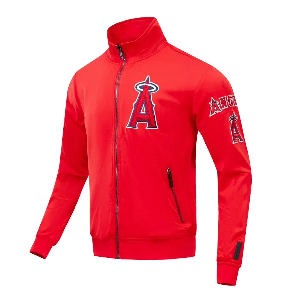 MLB LOS ANGELES ANGELS CLASSIC MEN'S TRACK JACKET (RED)