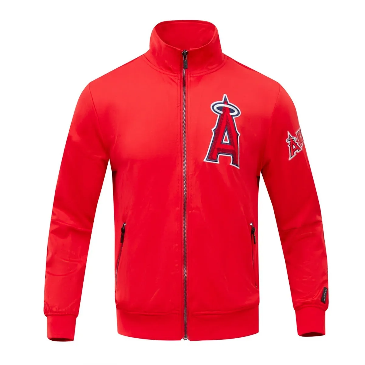 MLB LOS ANGELES ANGELS CLASSIC MEN'S TRACK JACKET (RED)