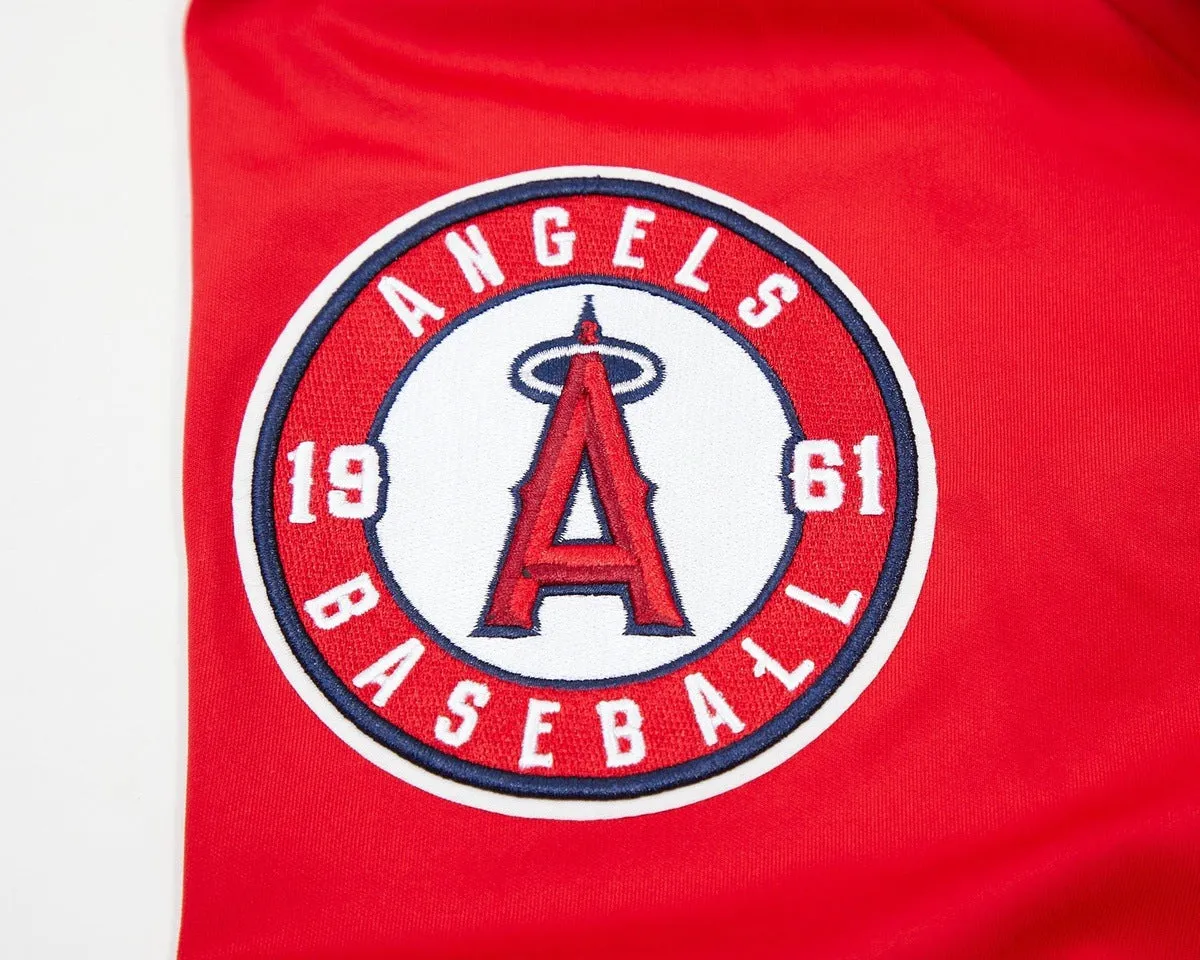 MLB LOS ANGELES ANGELS CLASSIC MEN'S TRACK JACKET (RED)