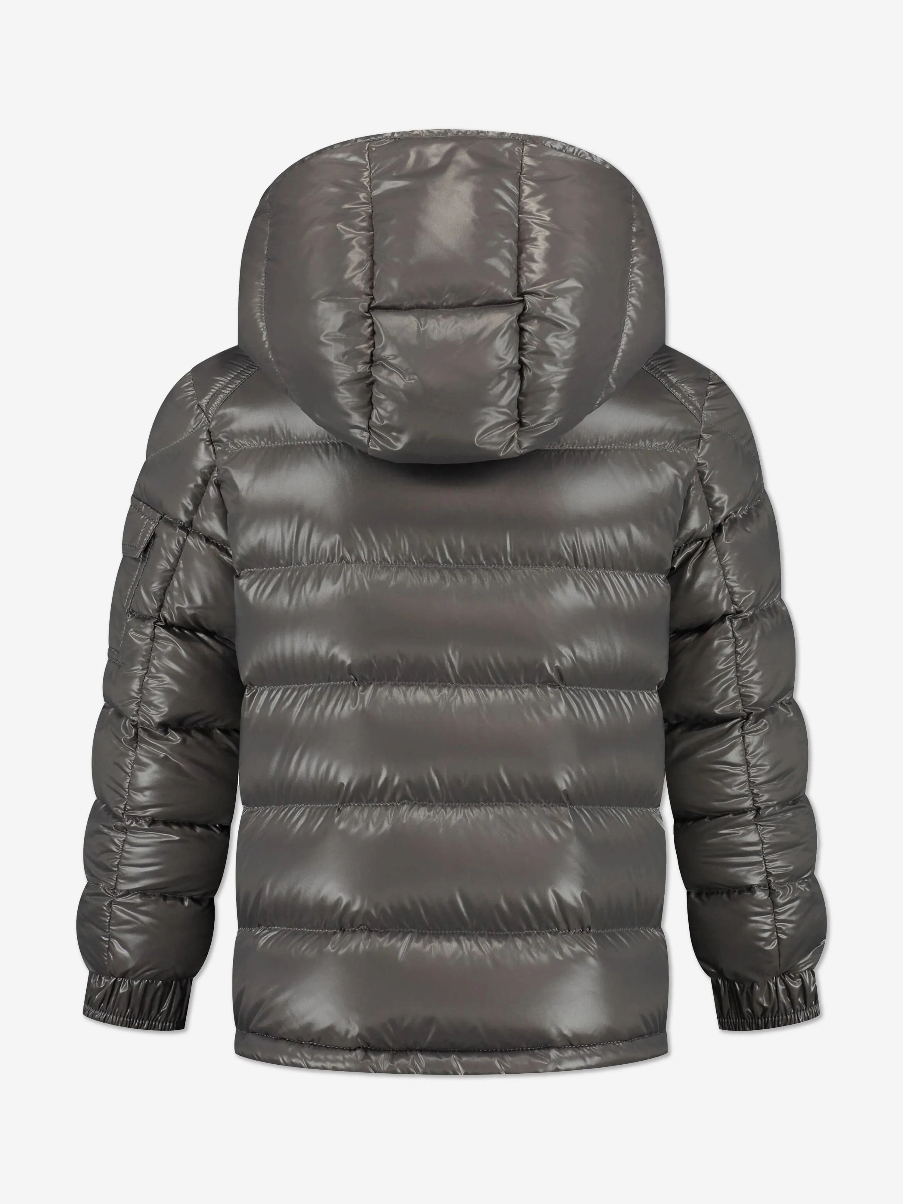 Moncler Enfant Boys Down Padded New Maya Jacket in Grey