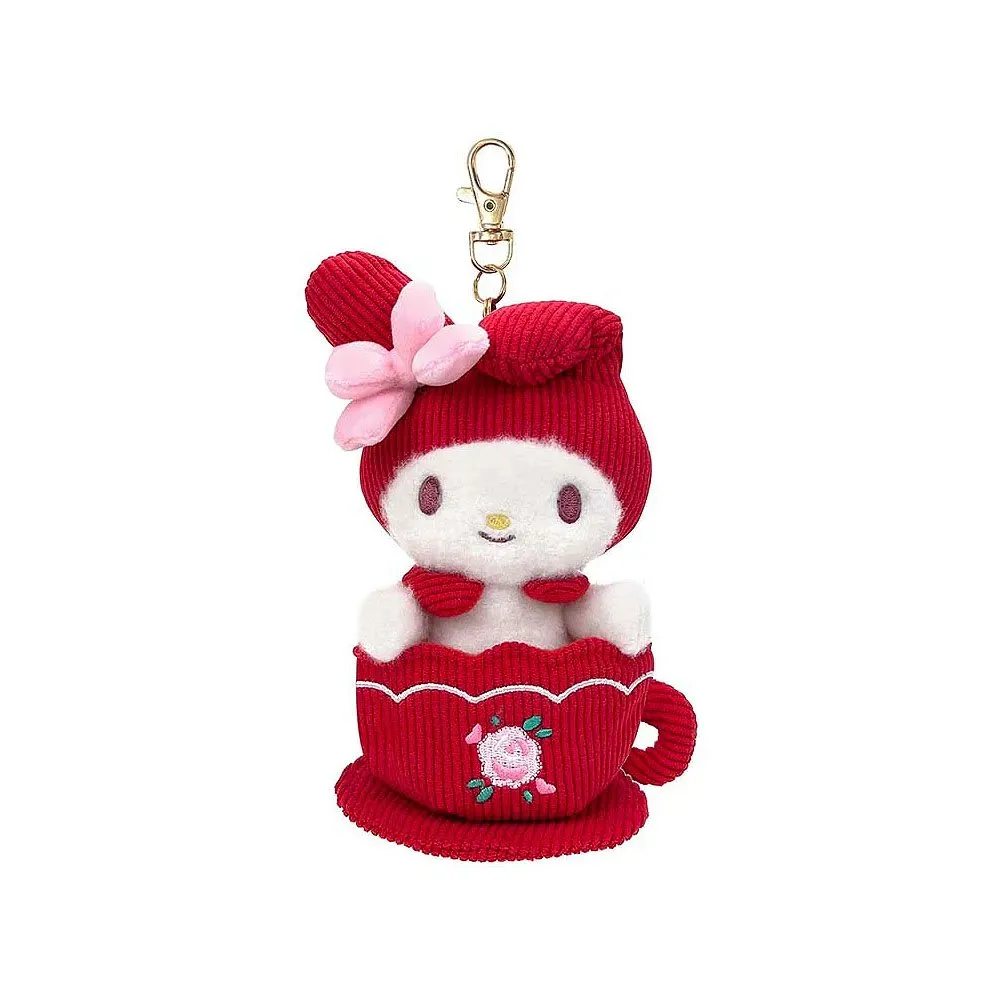 My Melody Corduroy Mascot Plush Keychain