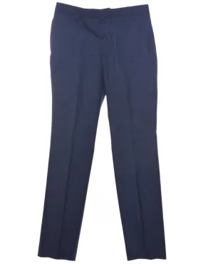 Navy Trousers - W34 L34