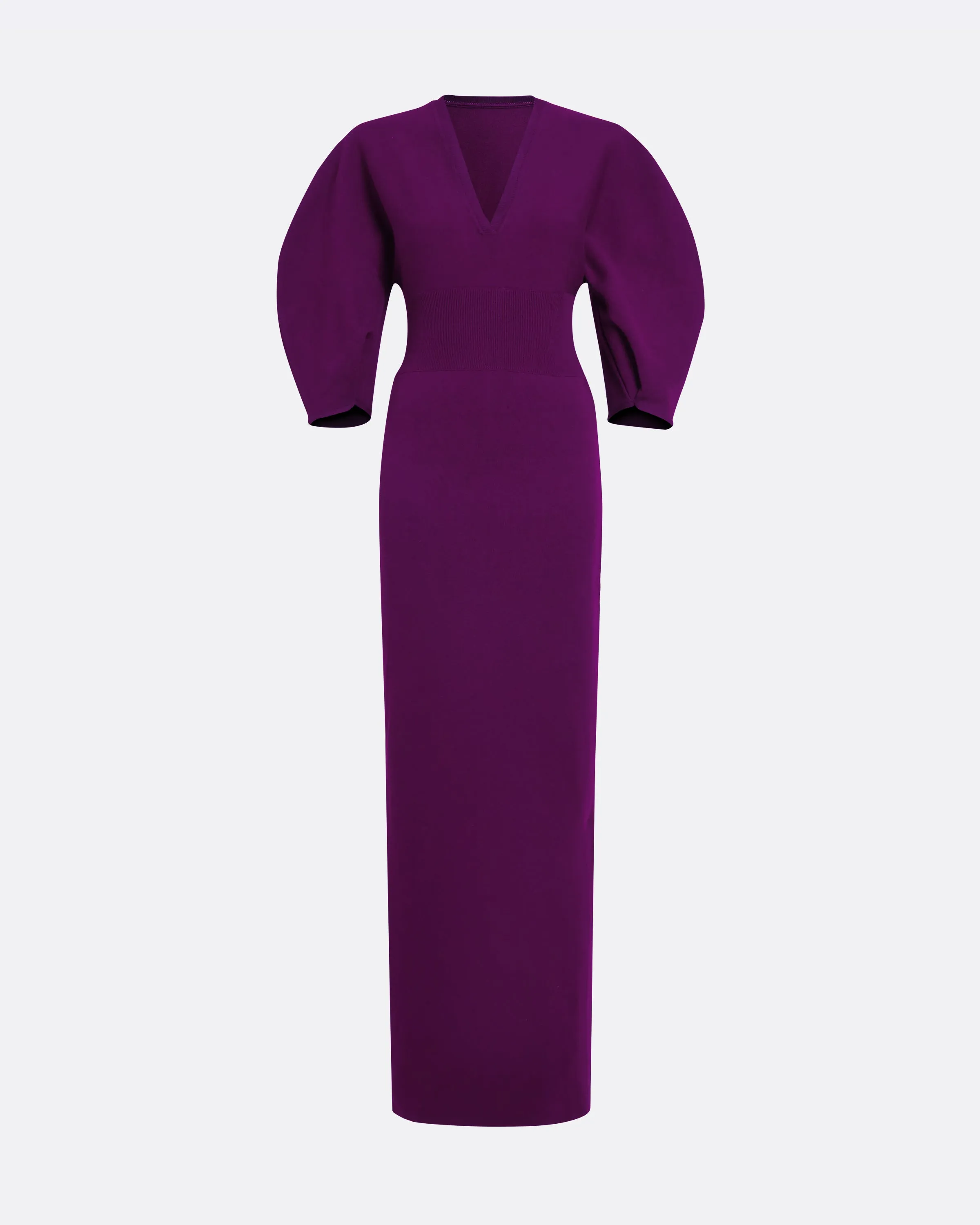 Nyla Currant Knit Midi Dress