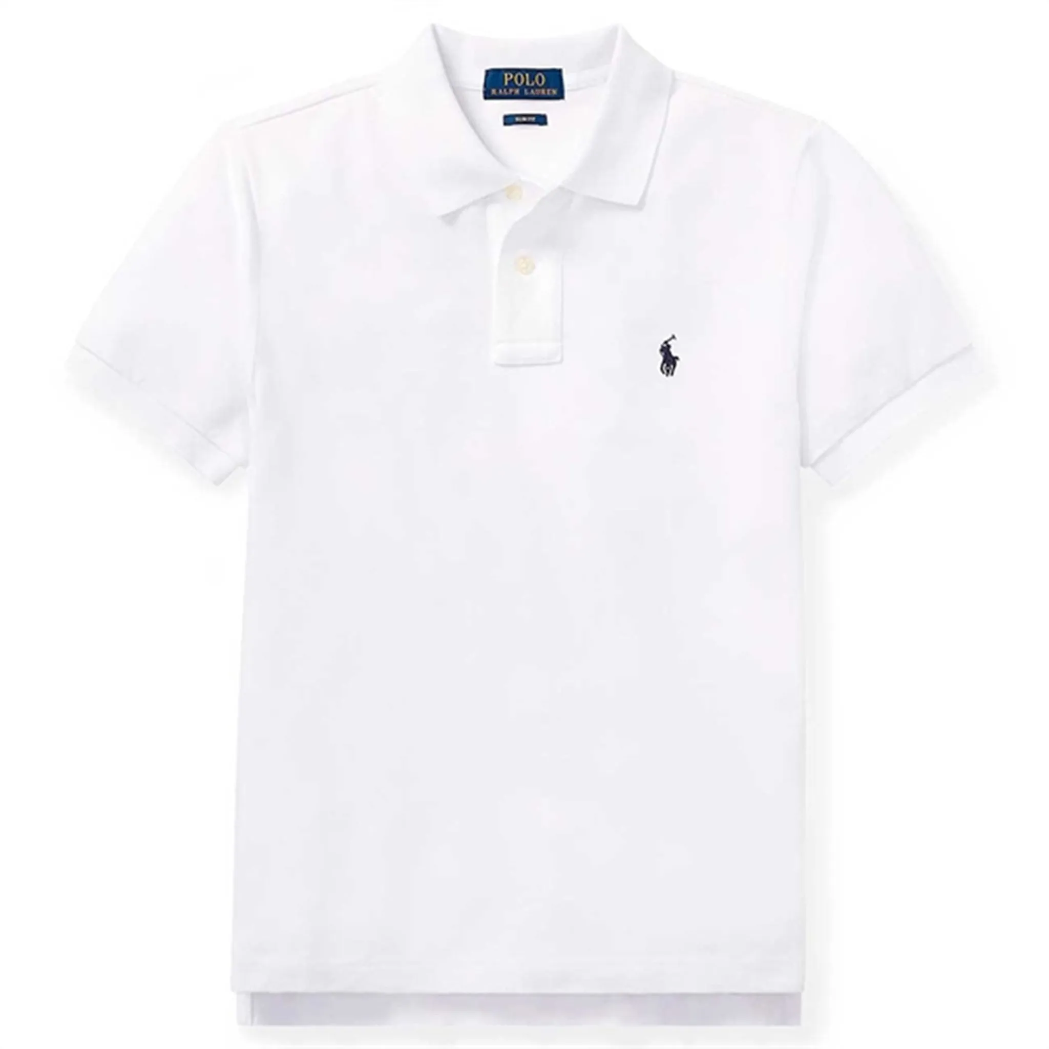 Polo Ralph Lauren Boy Short Sleeved Classic Polo White