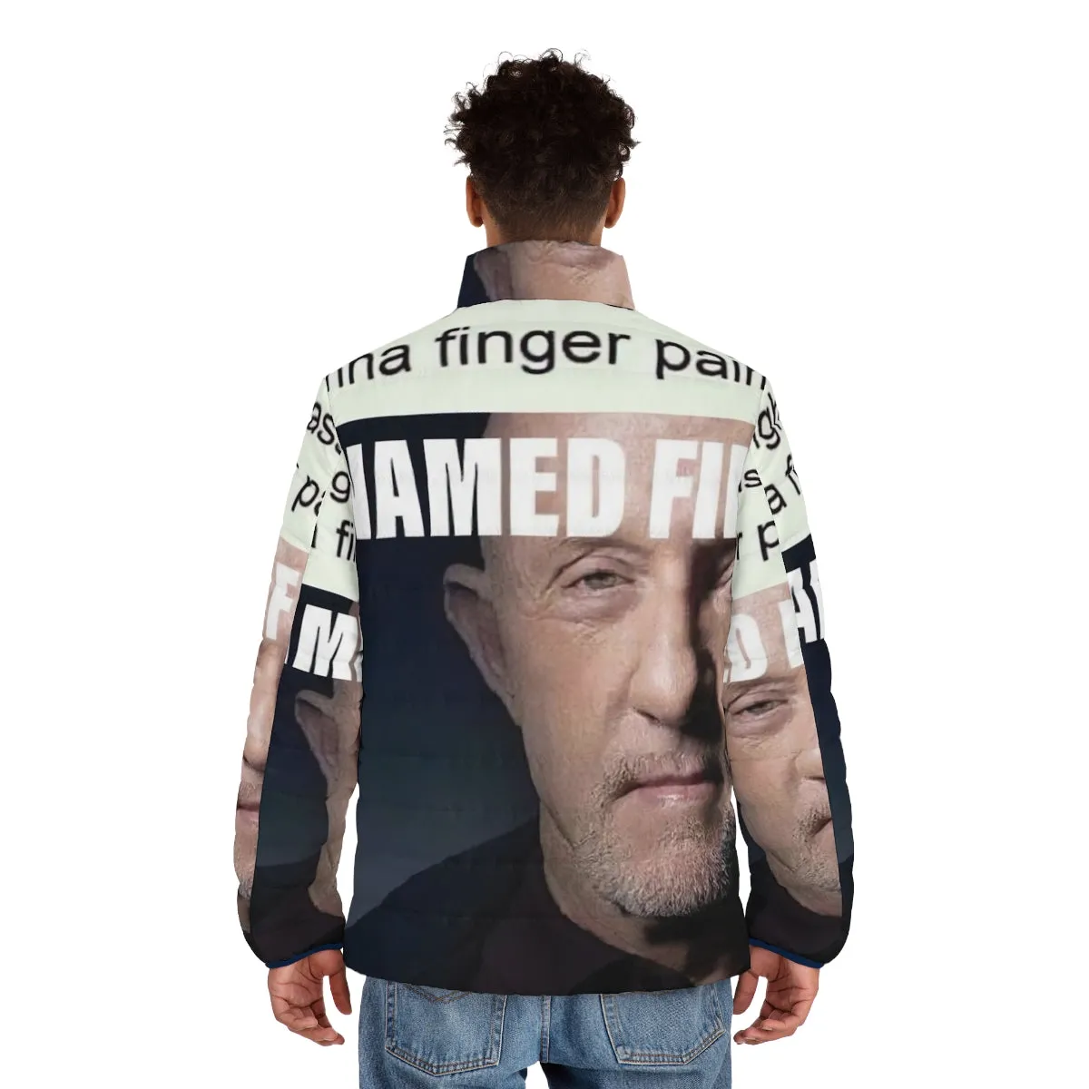 "Kid Named Finger Breaking Bad Puffer Jacket"