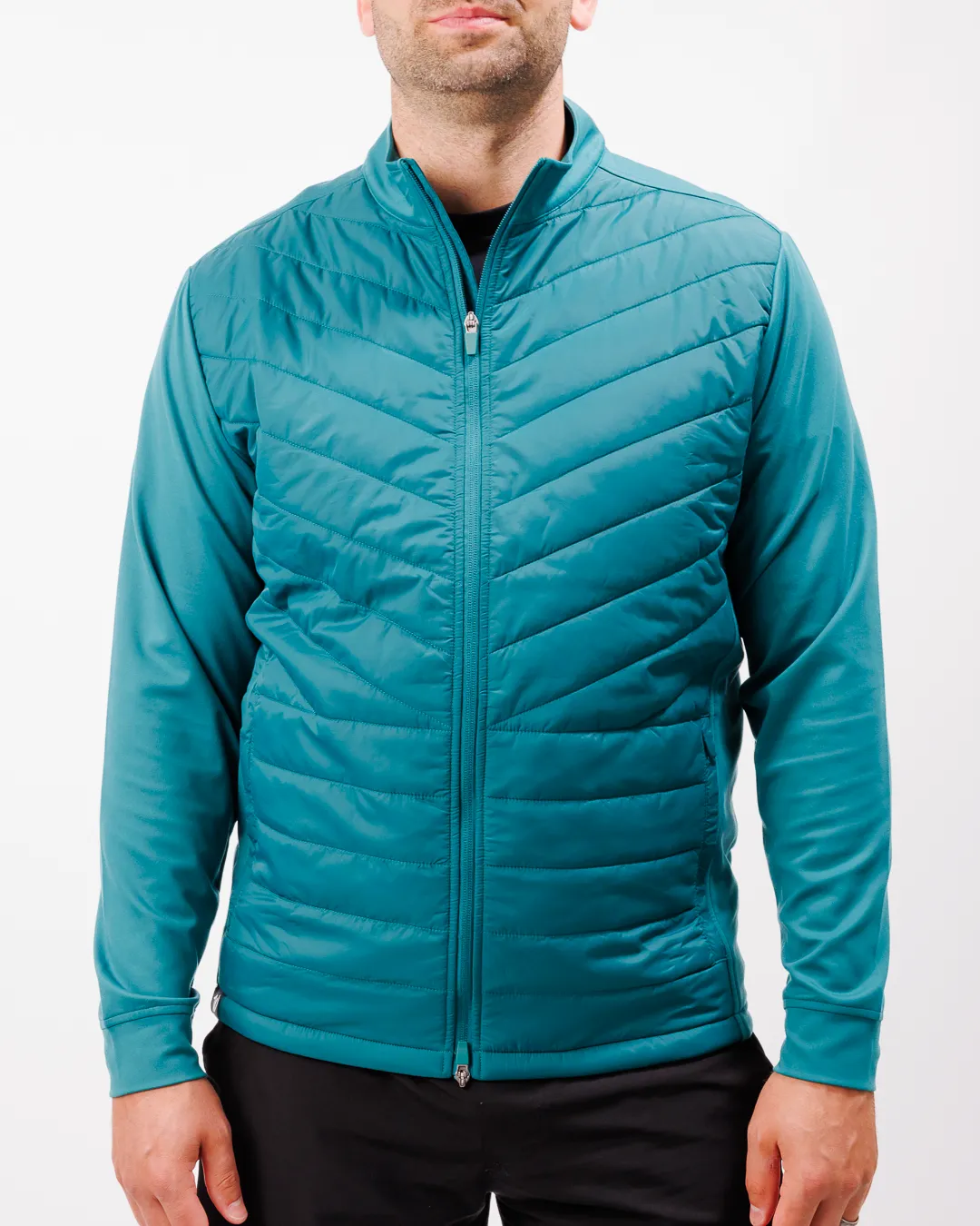 Range Men's Puffer Jacket - Evergreen