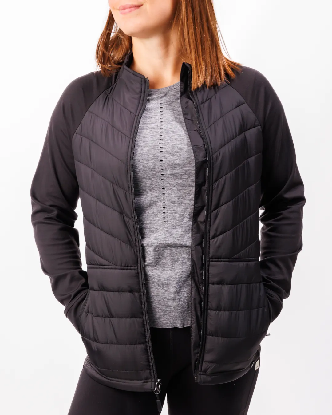 Range Women's Puffer Jacket - Black