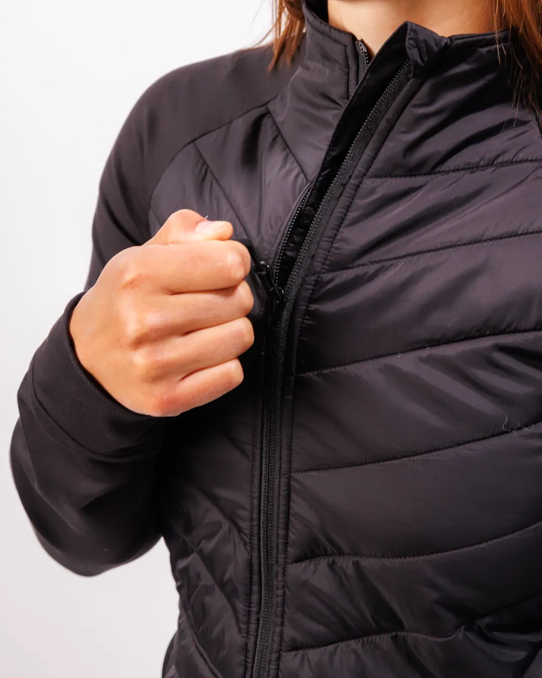 Range Women's Puffer Jacket - Black