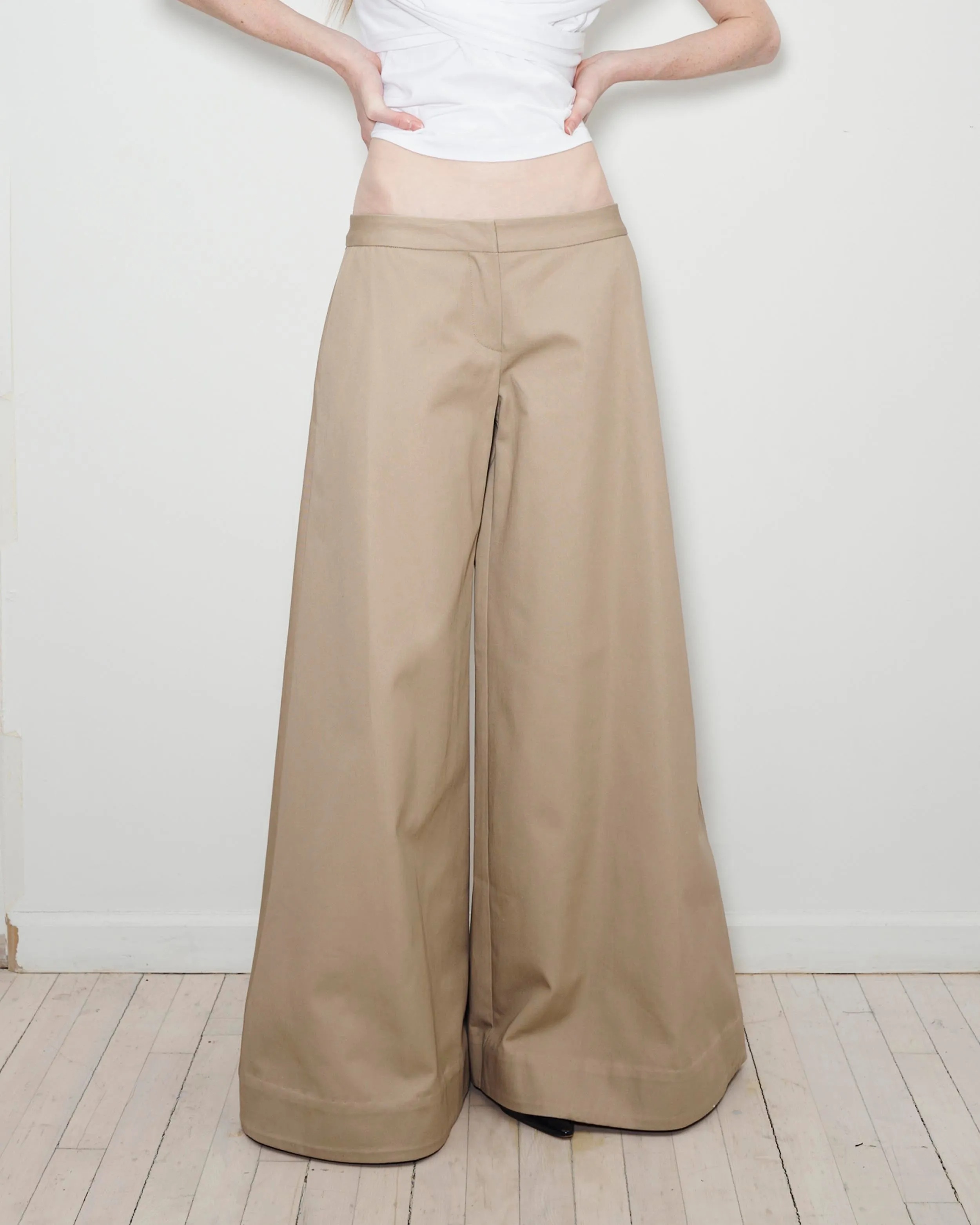 Rave Trouser in Tan