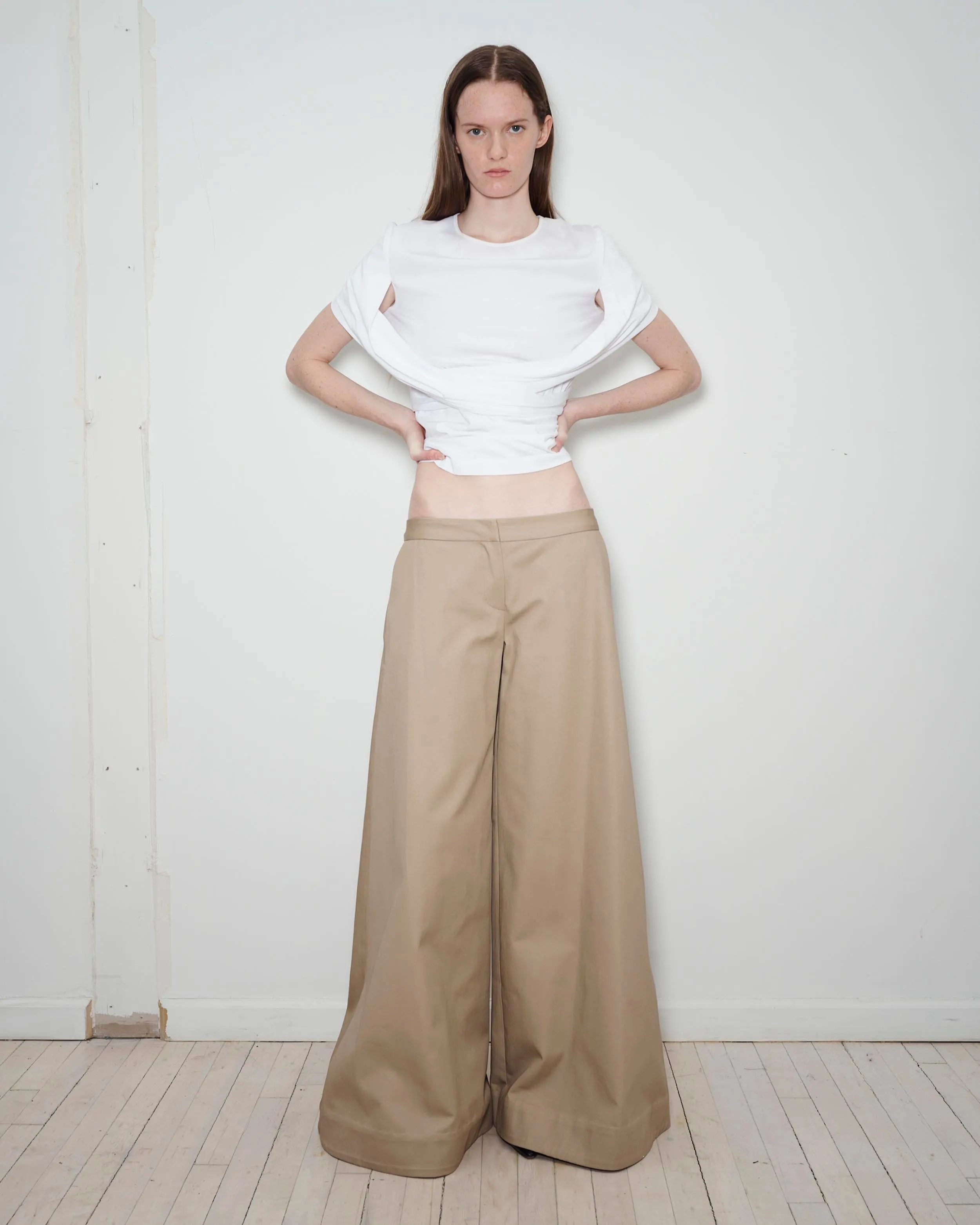 Rave Trouser in Tan