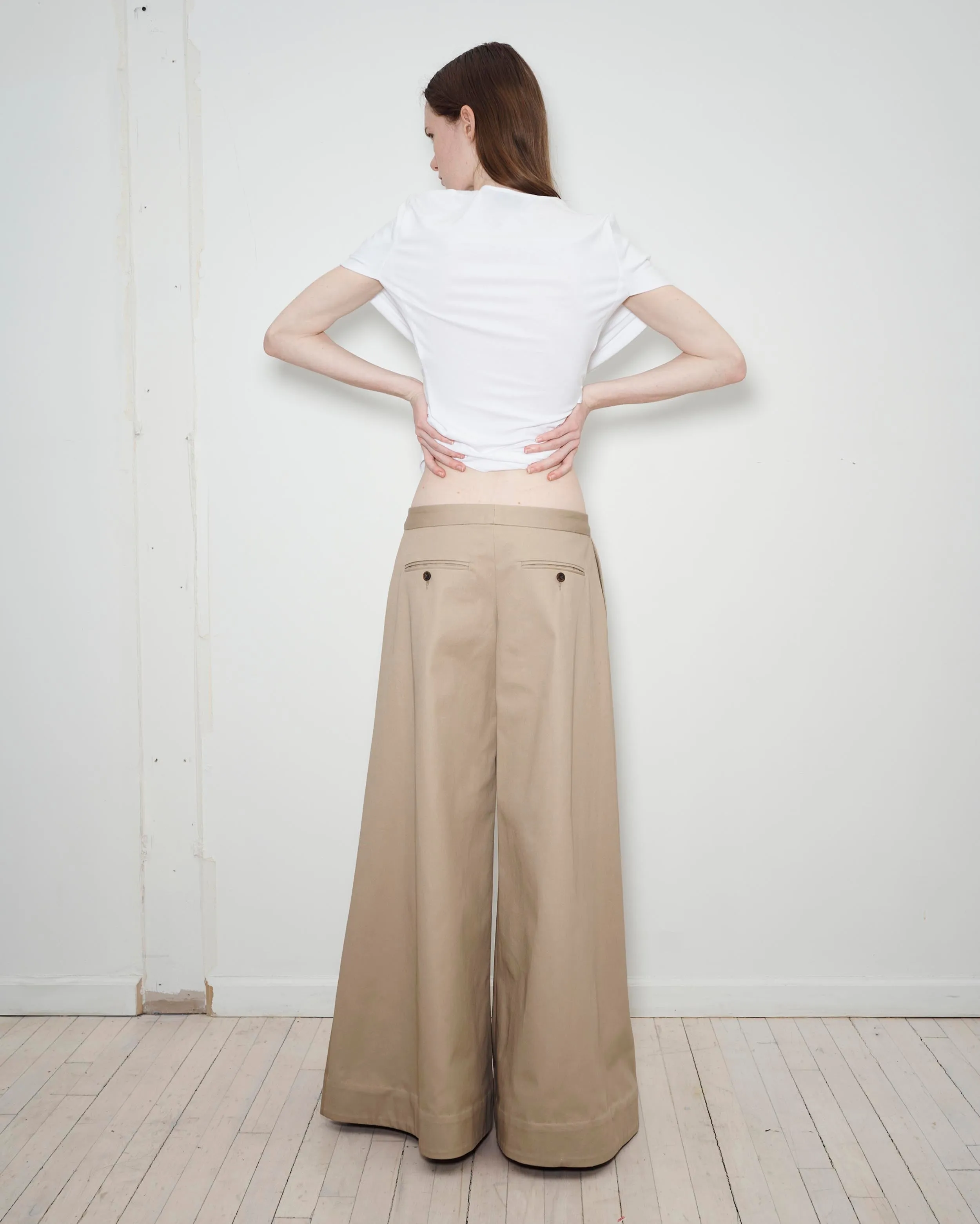 Rave Trouser in Tan