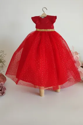 red party dress