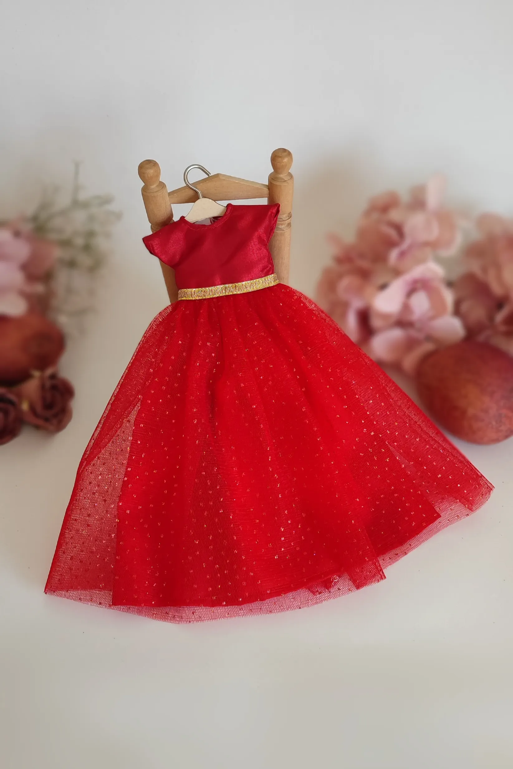 red party dress