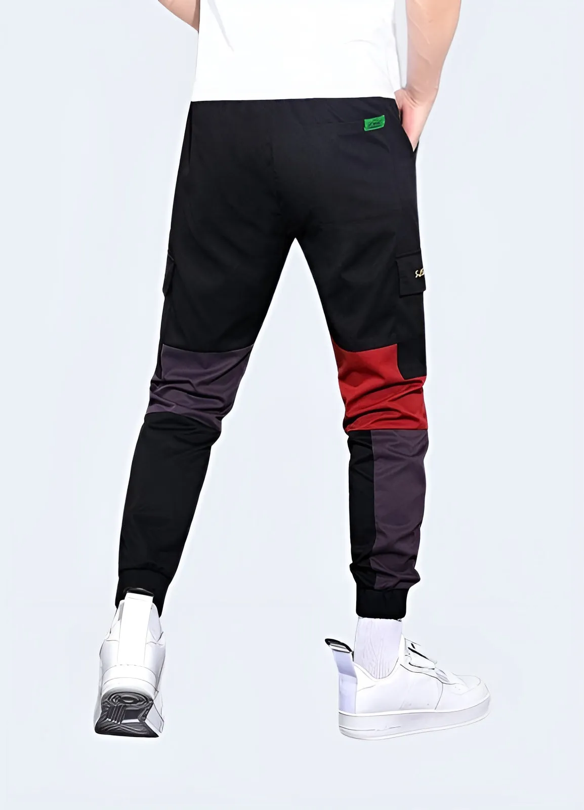 Red Techwear Pants