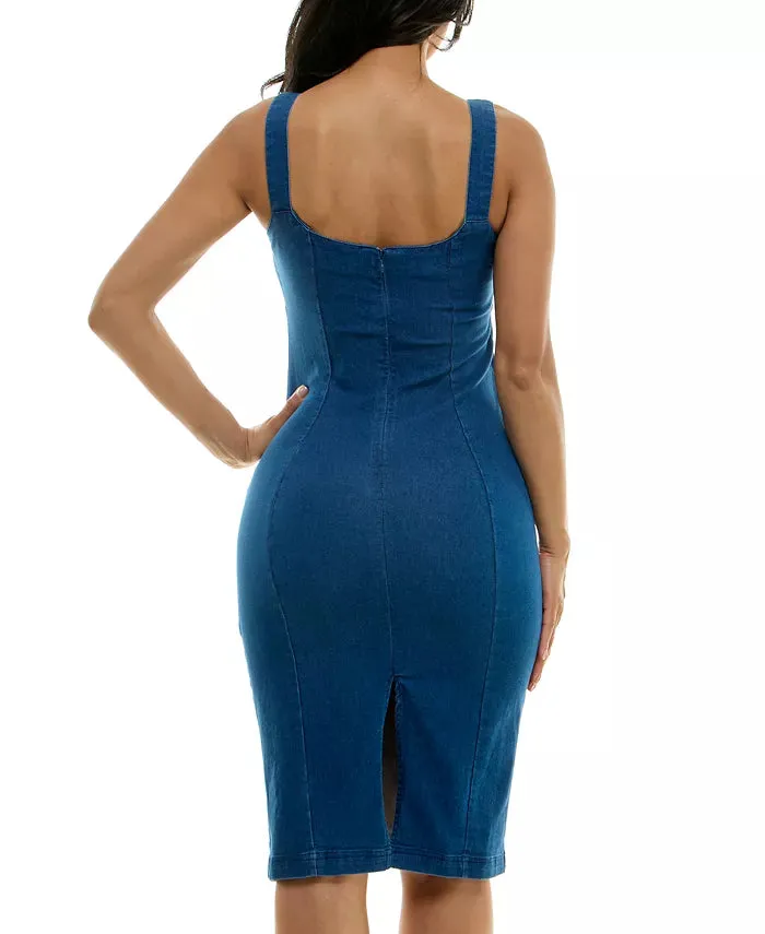 Rosie Harlow Juniors' Denim Bodycon Dress