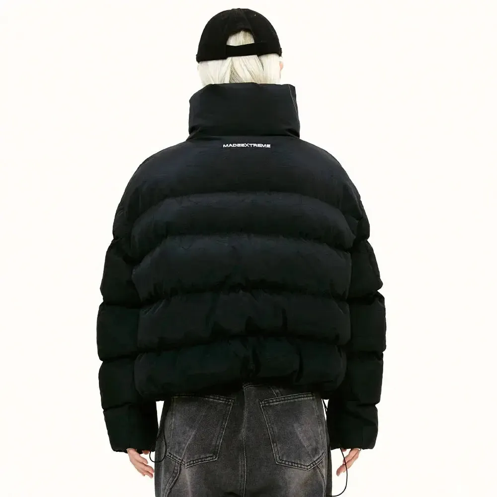 Stand Collar Oversized Casual Puffer Jacket