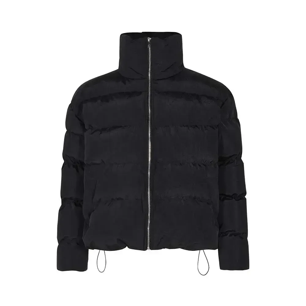 Stand Collar Oversized Casual Puffer Jacket