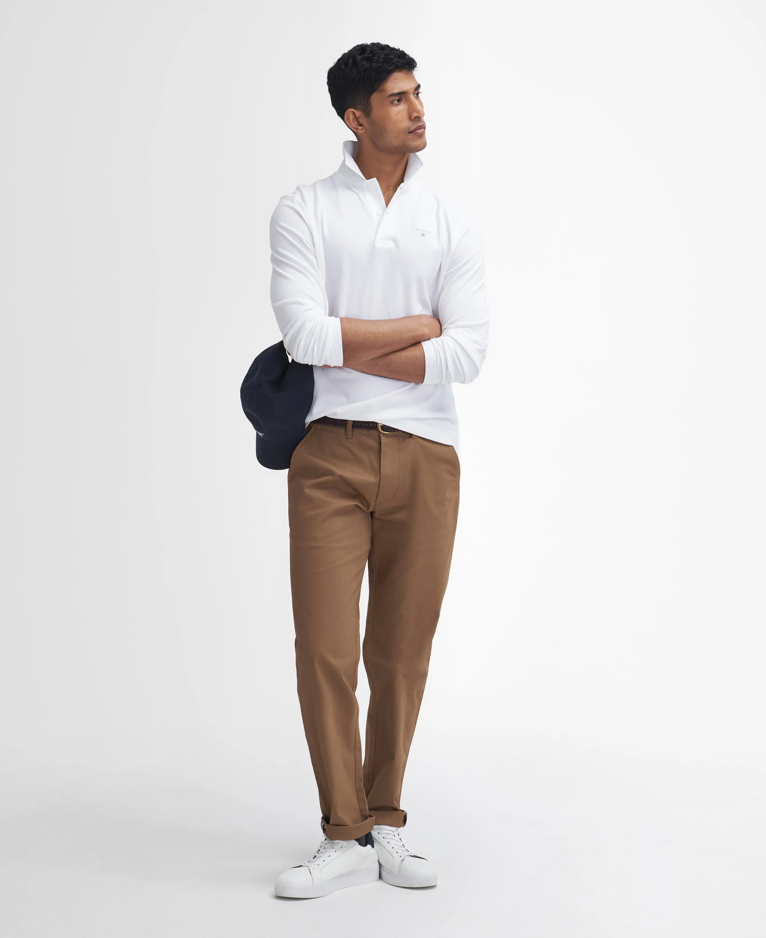 Sueded Tailored Trousers