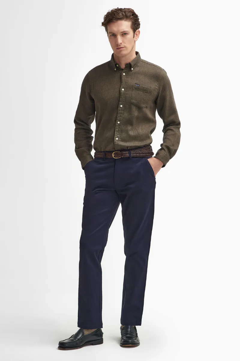 Sueded Tailored Trousers