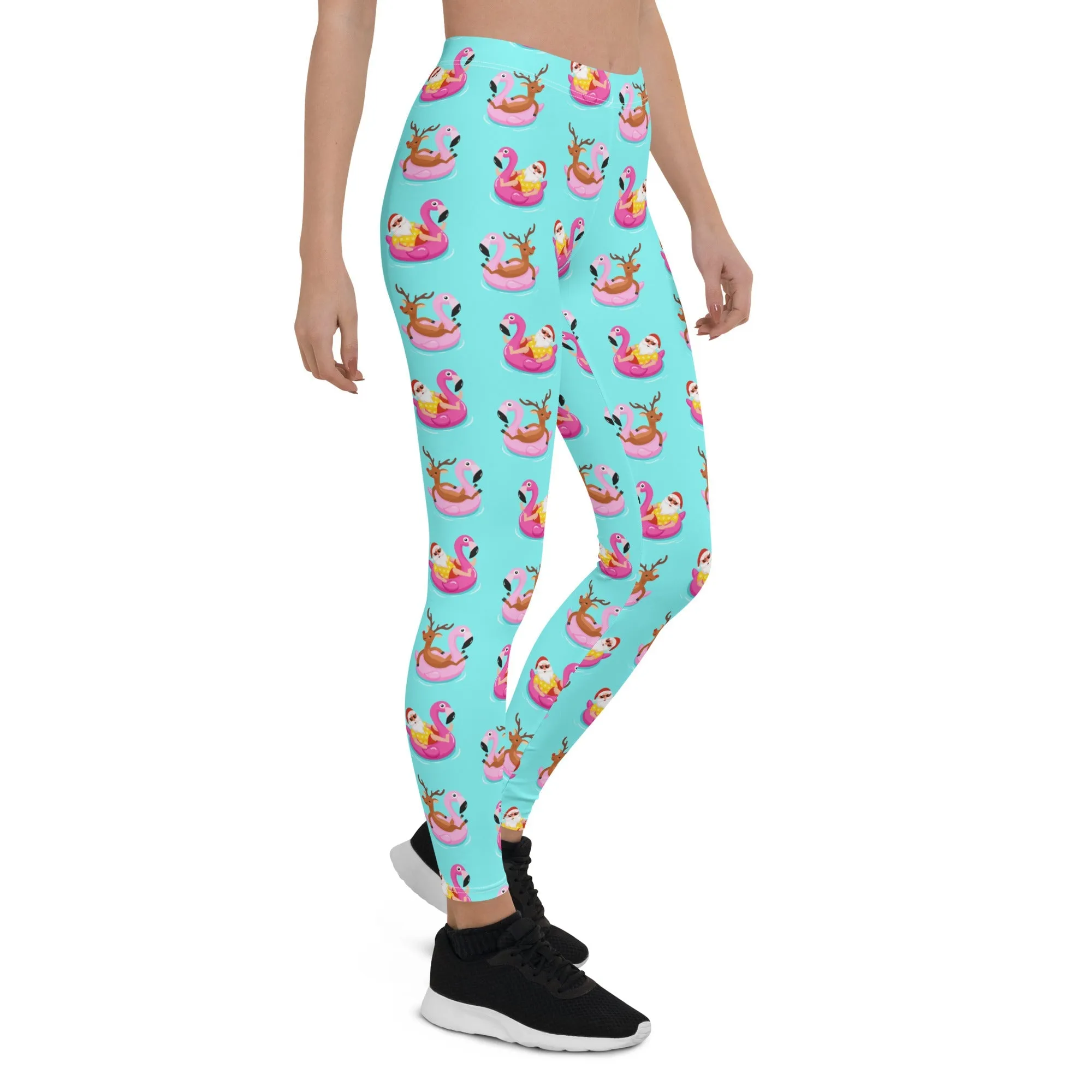 Summer Vibe Christmas Leggings