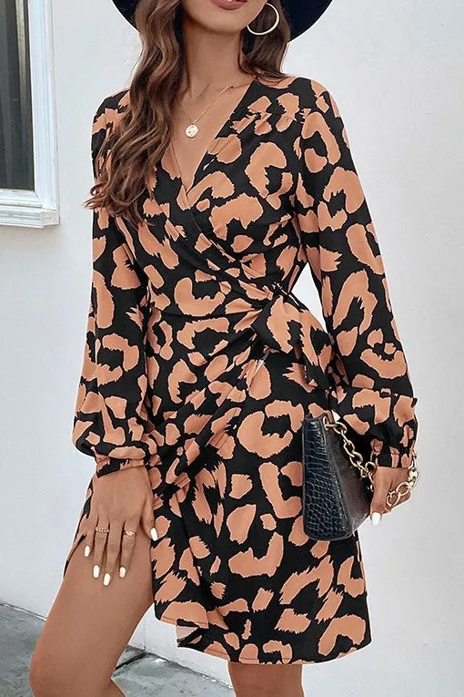 Sunday Funday Animal Print Dress