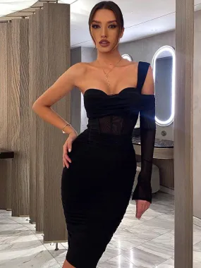 TastyHottie - Samanta One Shoulder Dress