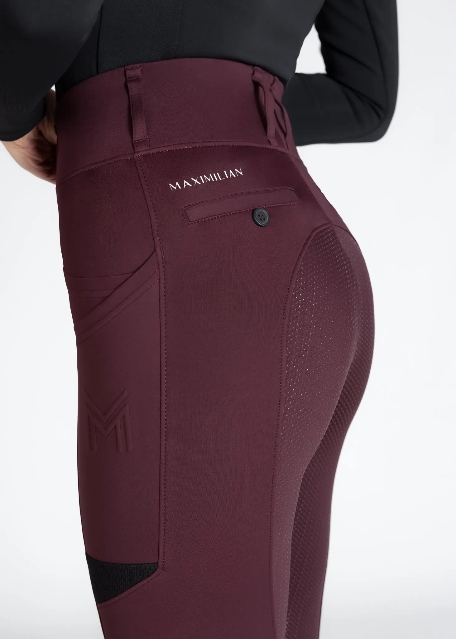 Tech Riding Leggings (Burgundy)