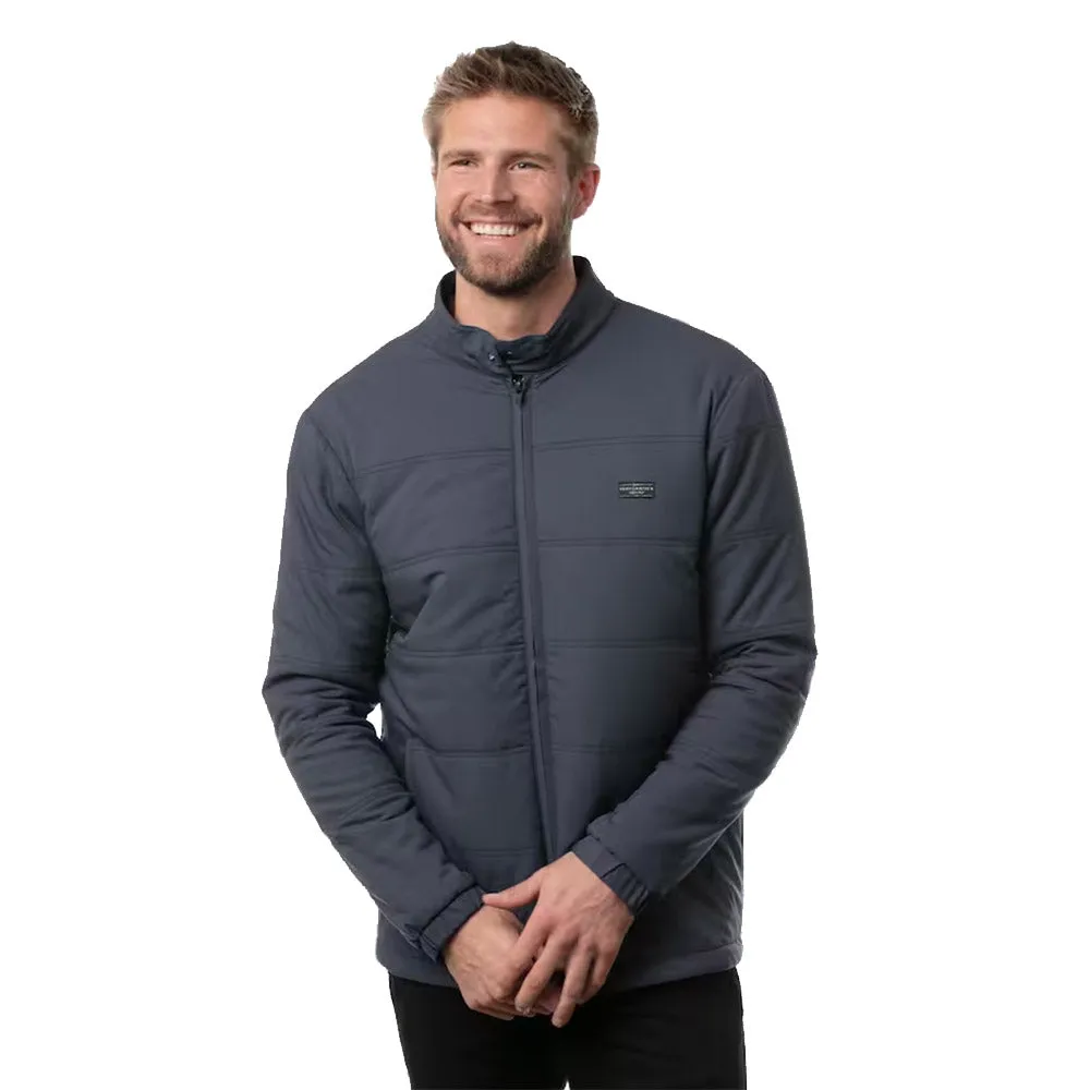 TravisMathew Interlude Black Mens Golf Puffer Jacket