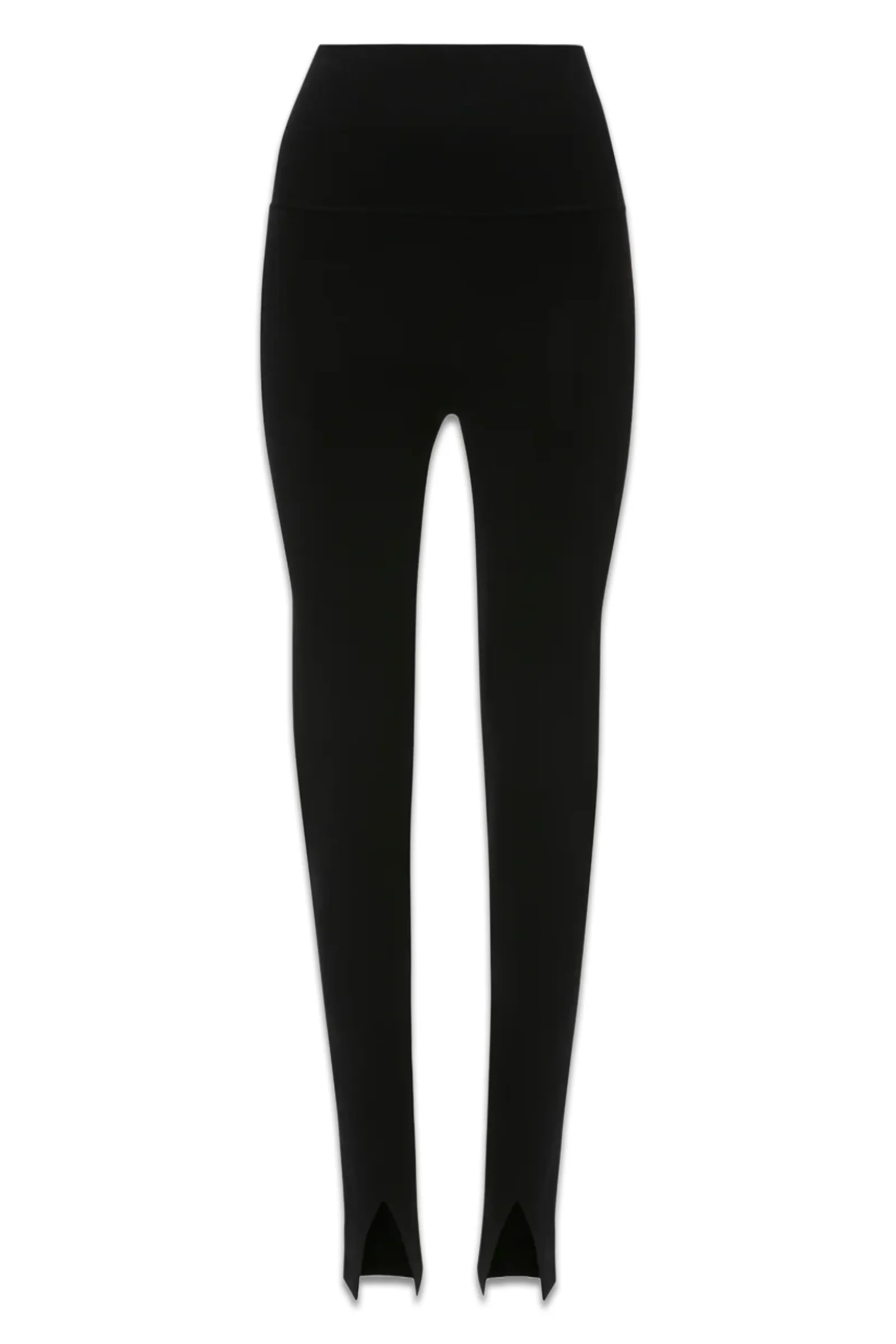 VB Body Split Front Leggings In Black