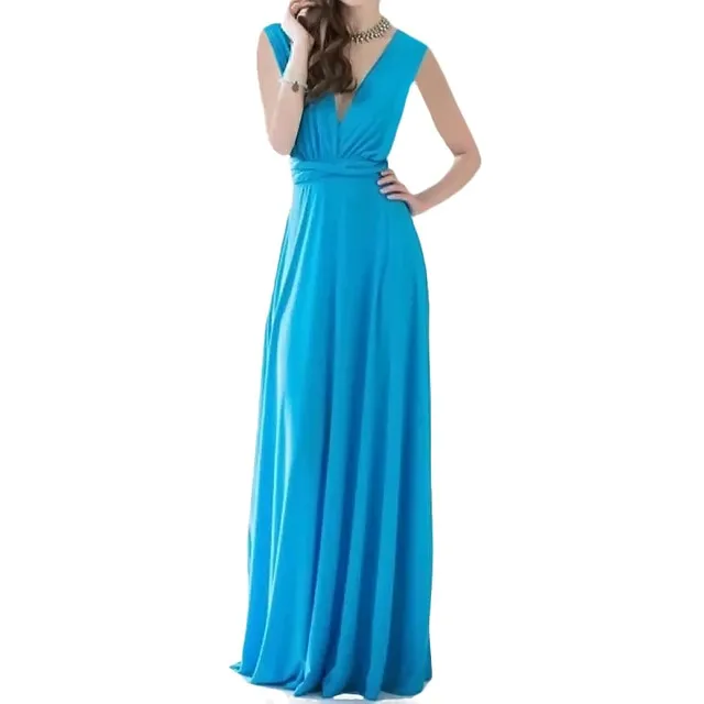 Women Multiway Wrap Party Bridesmaids Dress