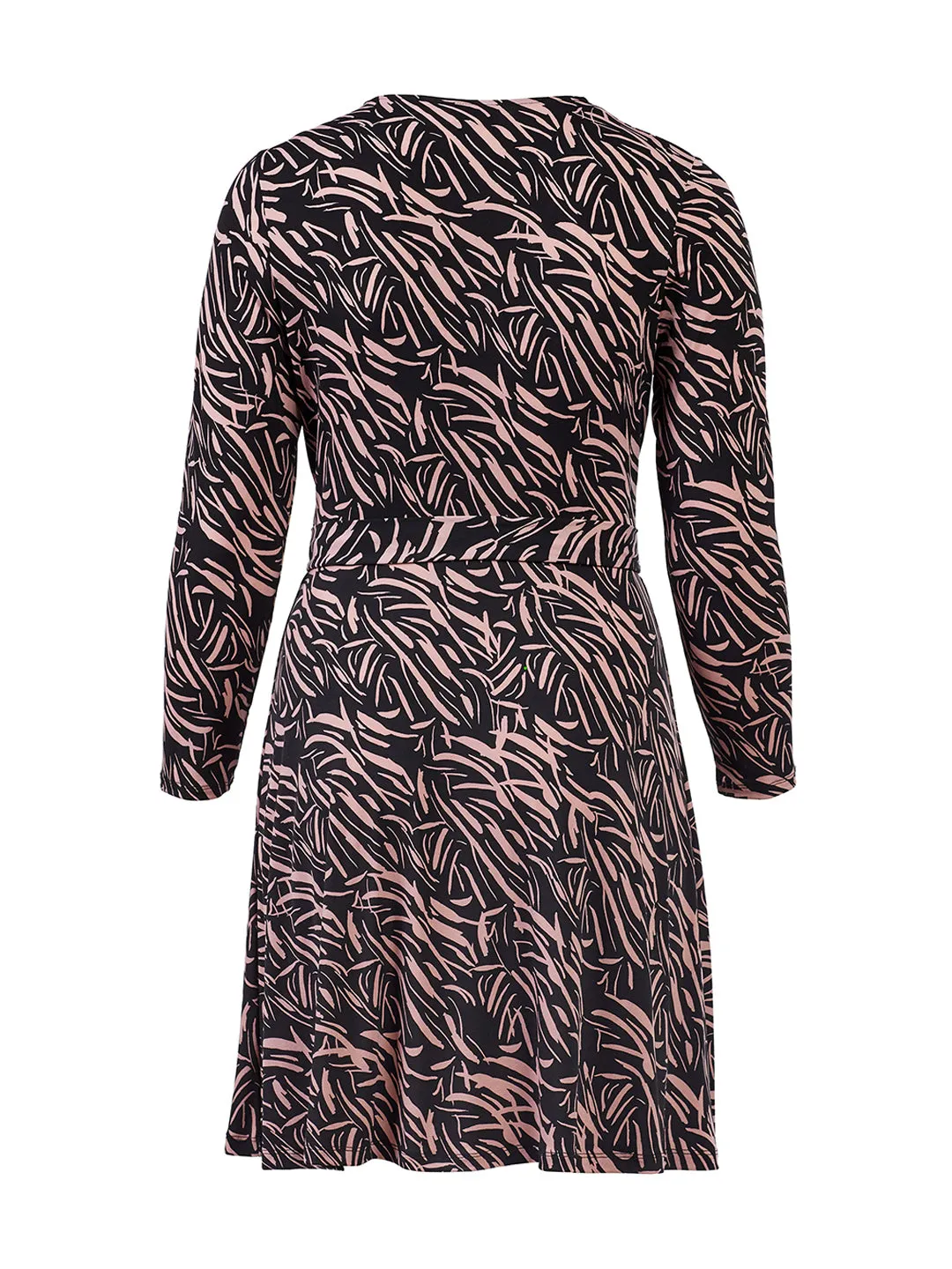 Wood Rose Perfect Wrap Dress